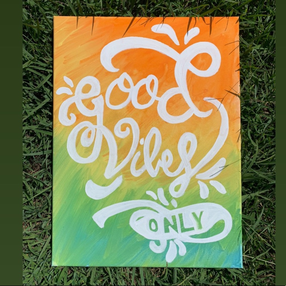 Good Vibes Only Wall Art